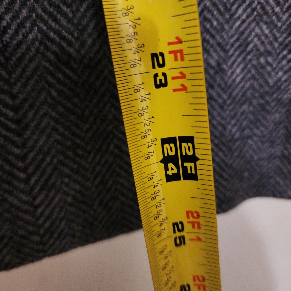 Pendleton Virgin Wool Dark Gray One Button Herrin… - image 5